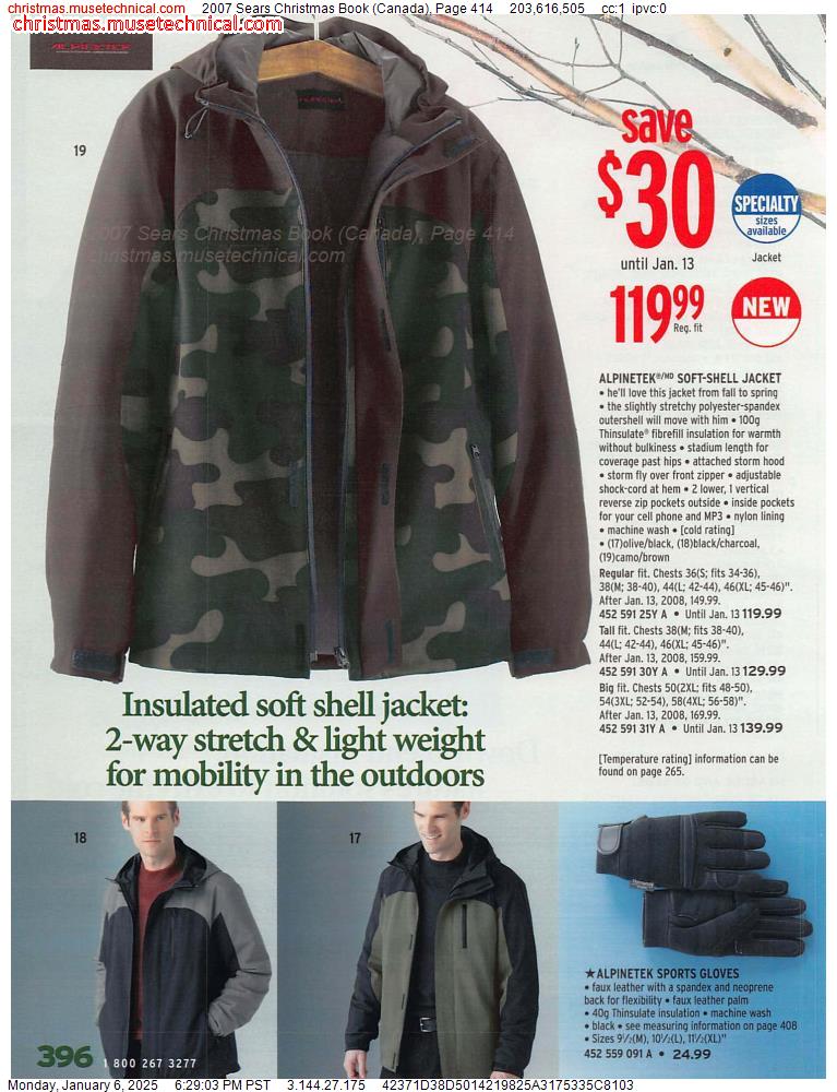 2007 Sears Christmas Book (Canada), Page 414