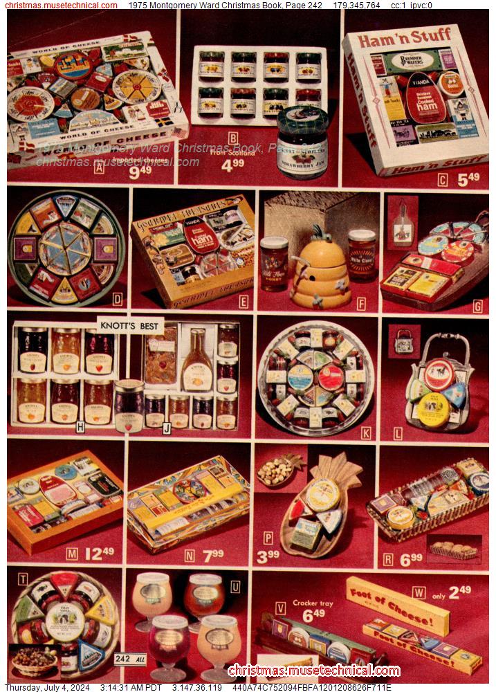 1975 Montgomery Ward Christmas Book, Page 242