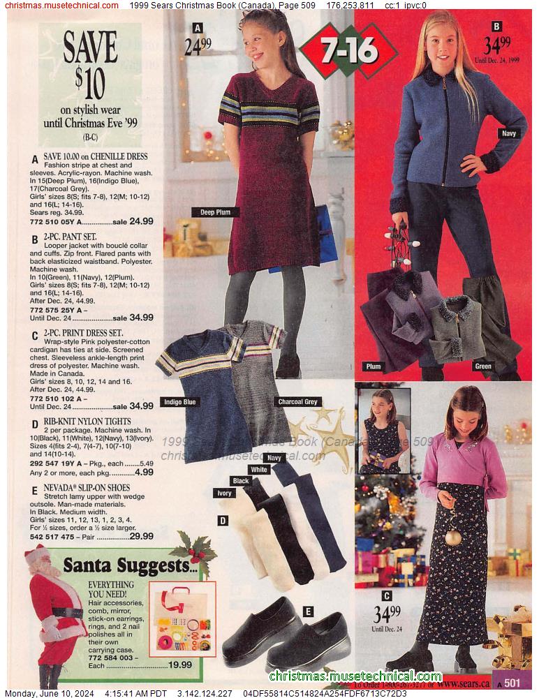 1999 Sears Christmas Book (Canada), Page 509