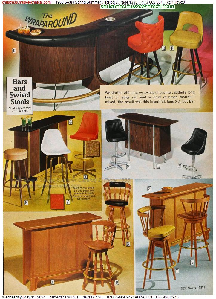 1968 Sears Spring Summer Catalog 2, Page 1338