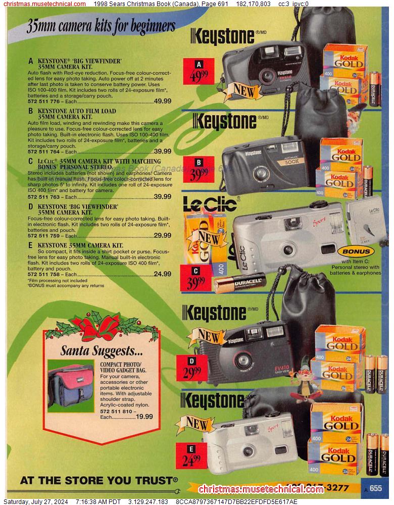 1998 Sears Christmas Book (Canada), Page 691