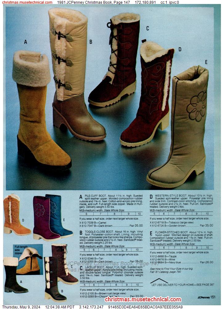 1981 JCPenney Christmas Book, Page 147