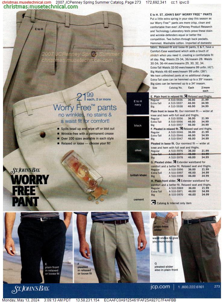 2007 JCPenney Spring Summer Catalog, Page 273