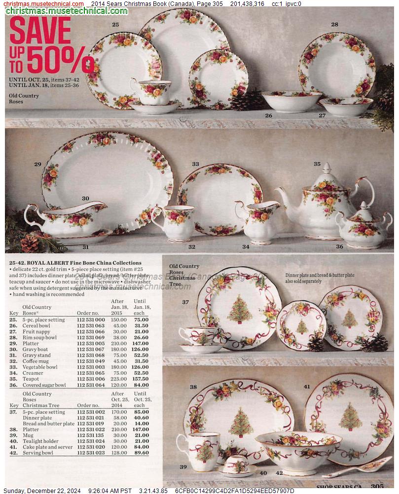 2014 Sears Christmas Book (Canada), Page 305