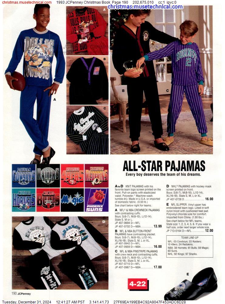 1993 JCPenney Christmas Book, Page 190