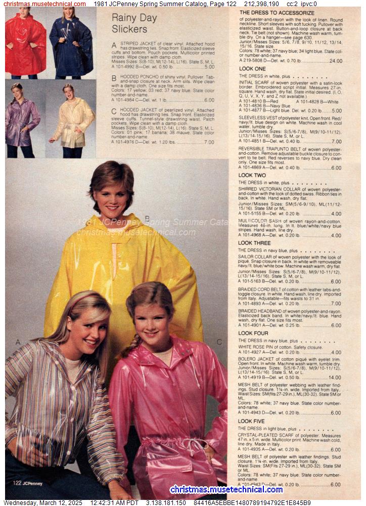 1981 JCPenney Spring Summer Catalog, Page 122