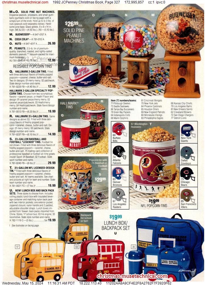 1992 JCPenney Christmas Book, Page 327