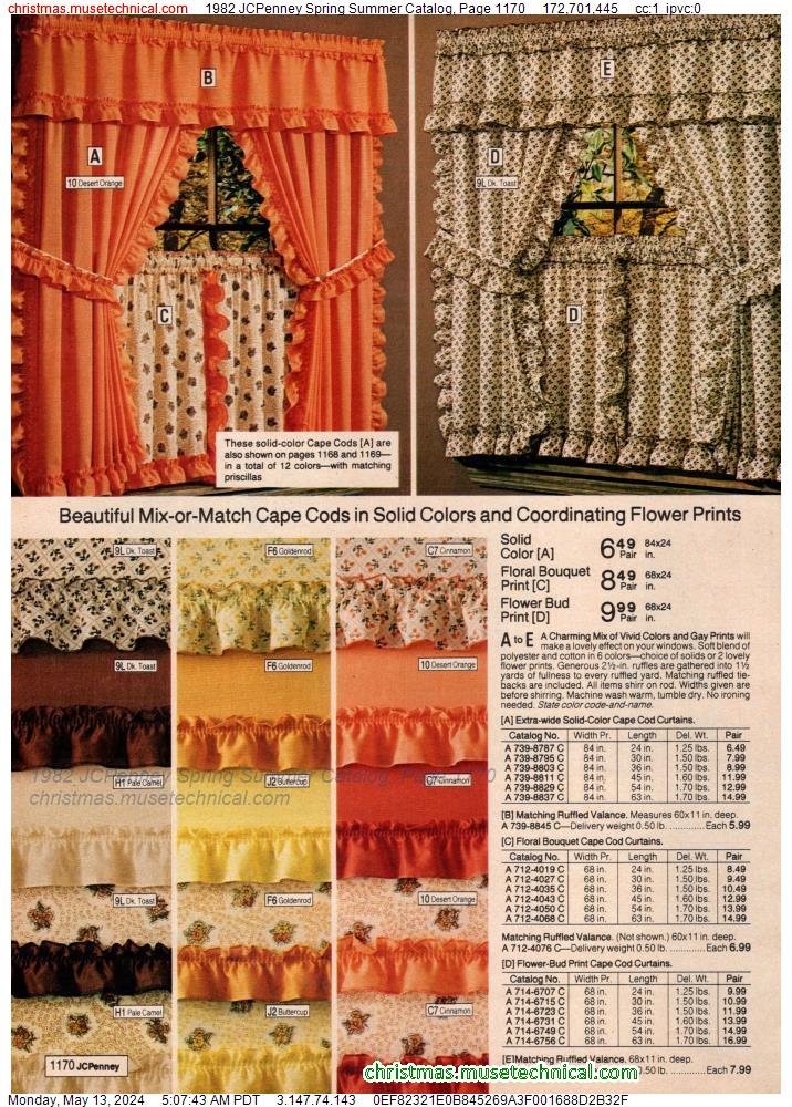 1982 JCPenney Spring Summer Catalog, Page 1170