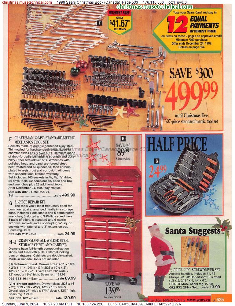 1999 Sears Christmas Book (Canada), Page 533