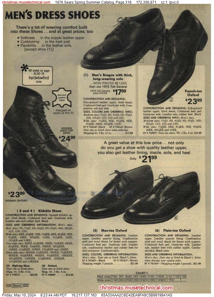 1976 Sears Spring Summer Catalog, Page 318