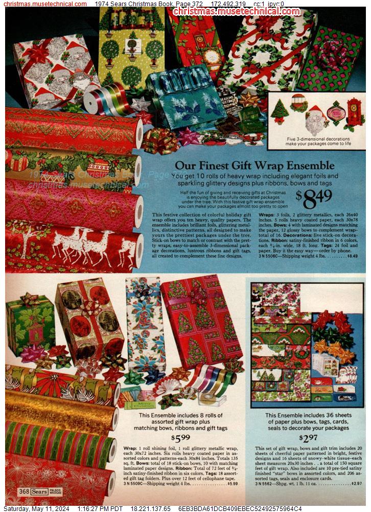 1974 Sears Christmas Book, Page 372