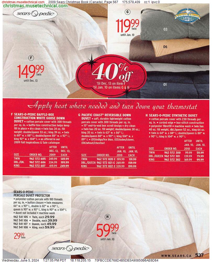 2009 Sears Christmas Book (Canada), Page 567