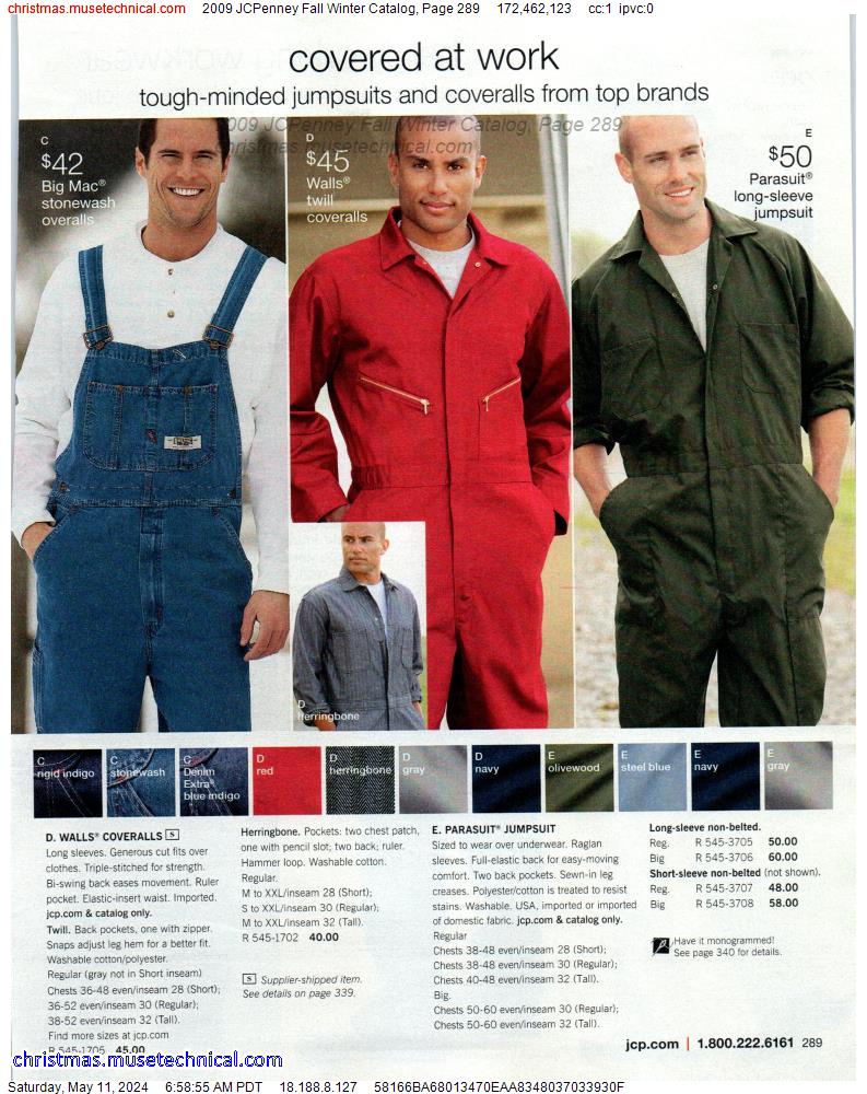 2009 JCPenney Fall Winter Catalog, Page 289