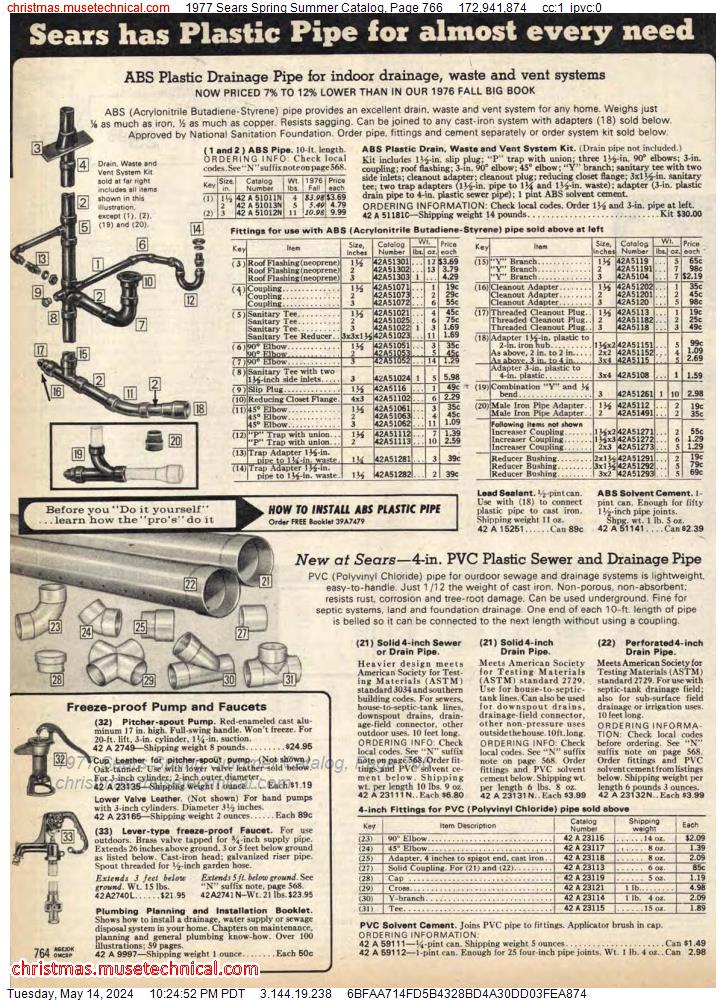 1977 Sears Spring Summer Catalog, Page 766