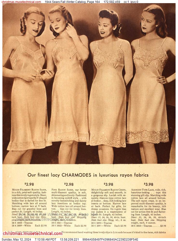1944 Sears Fall Winter Catalog, Page 164