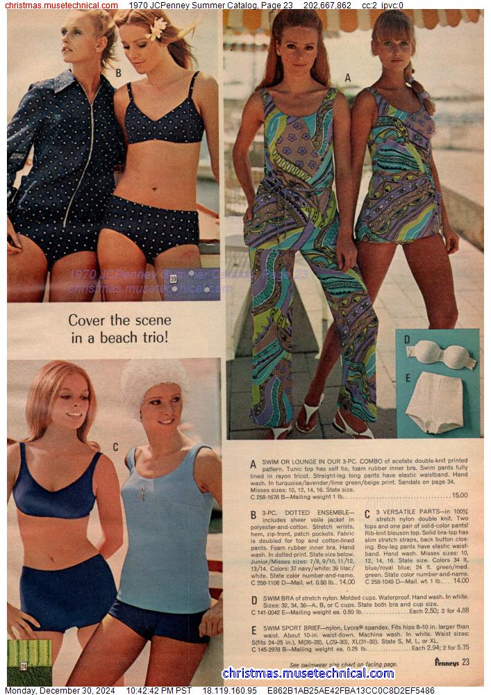 1970 JCPenney Summer Catalog, Page 23