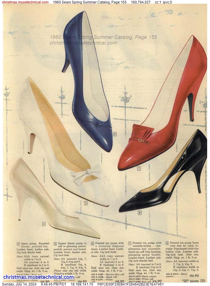 1960 Sears Spring Summer Catalog, Page 155