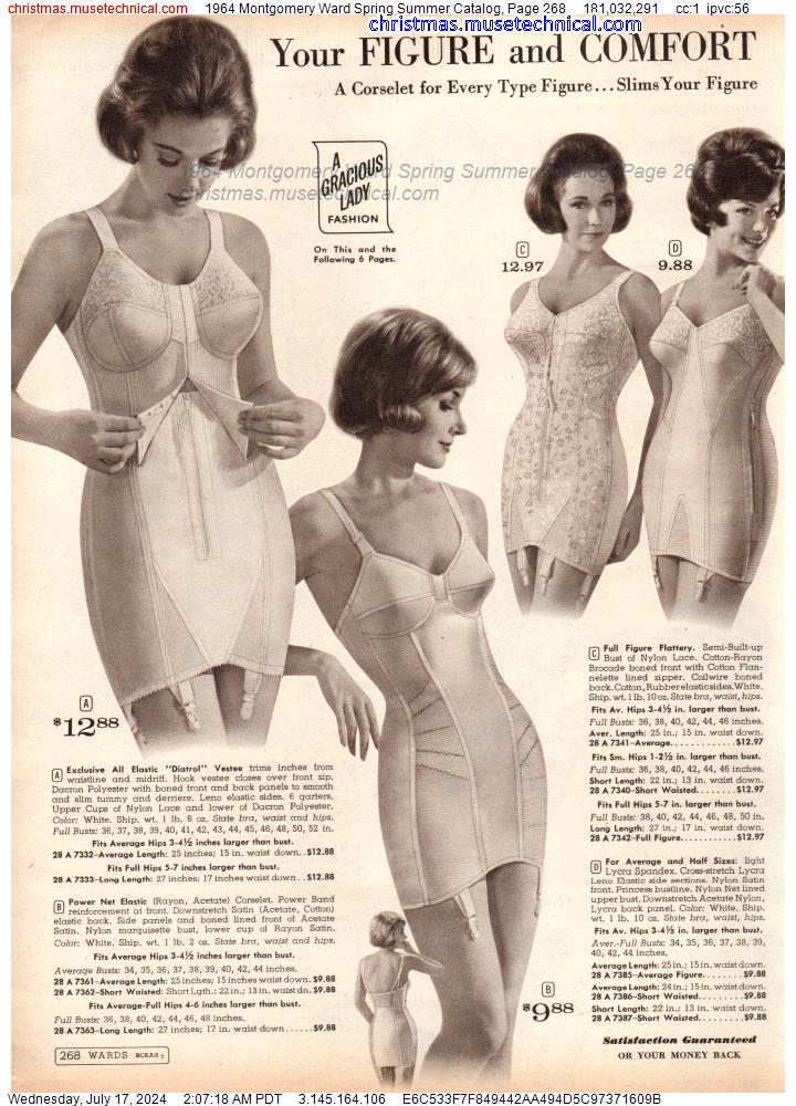 1964 Montgomery Ward Spring Summer Catalog, Page 268