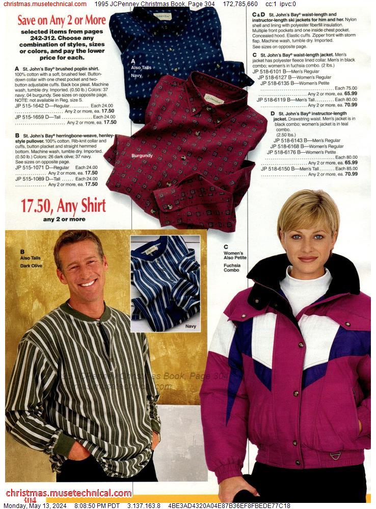 1995 JCPenney Christmas Book, Page 304