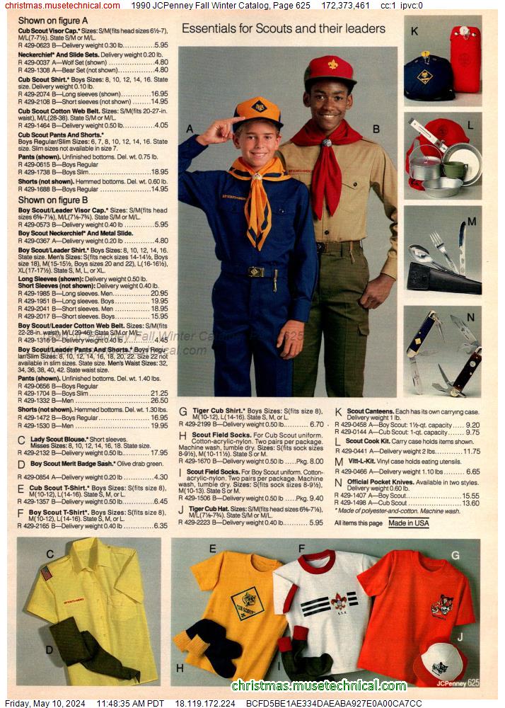 1990 JCPenney Fall Winter Catalog, Page 625