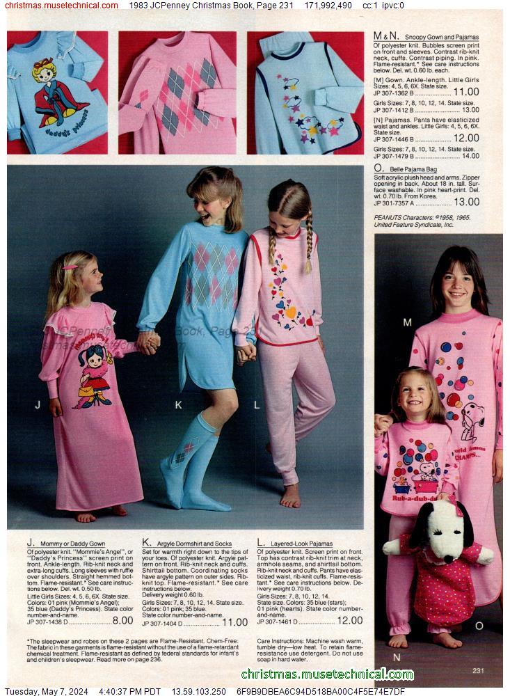 1983 JCPenney Christmas Book, Page 231