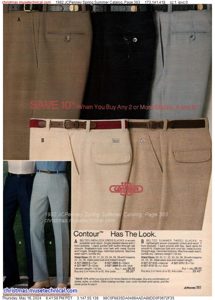 1982 JCPenney Spring Summer Catalog, Page 383