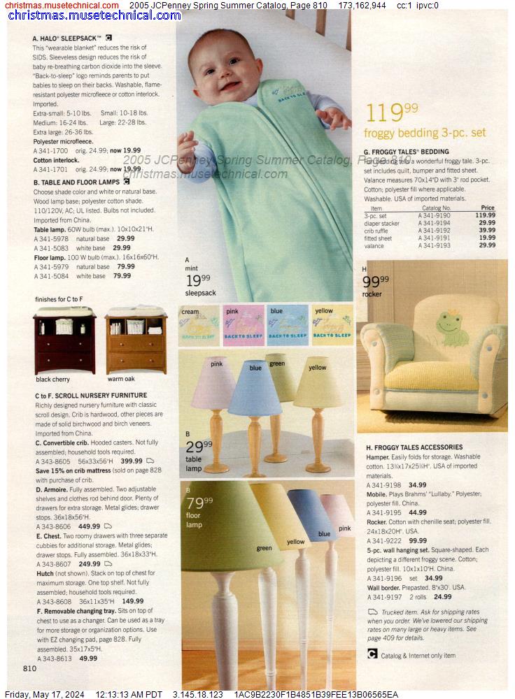 2005 JCPenney Spring Summer Catalog, Page 810