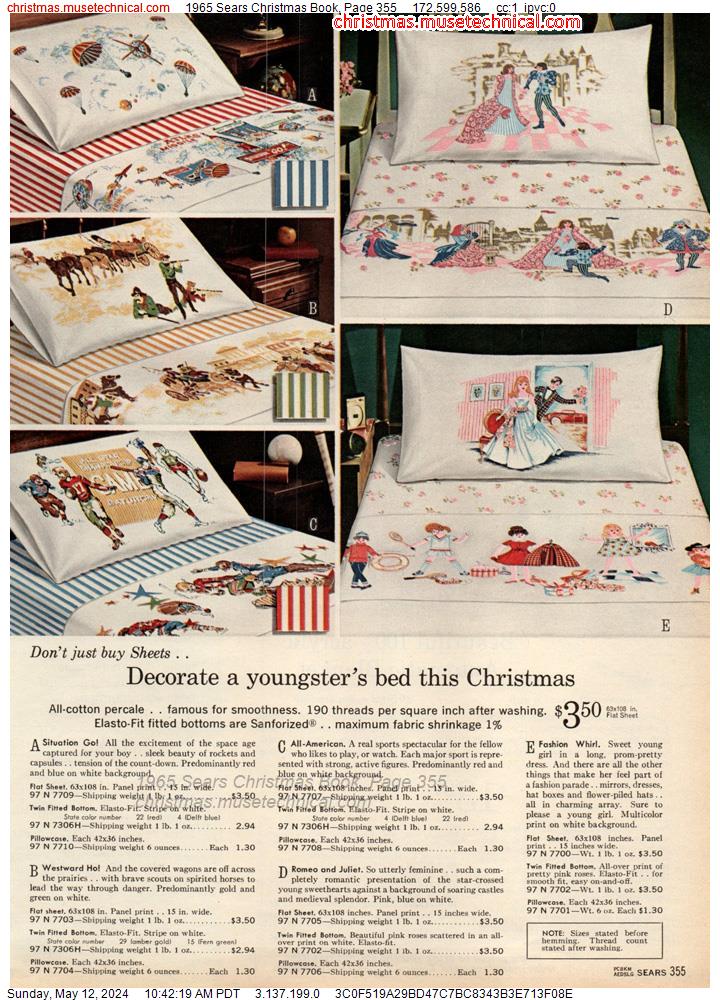 1965 Sears Christmas Book, Page 355