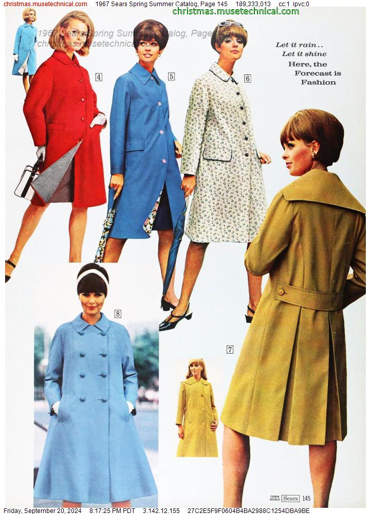 1967 Sears Spring Summer Catalog, Page 145