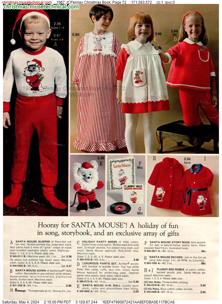 1967 JCPenney Christmas Book, Page 72