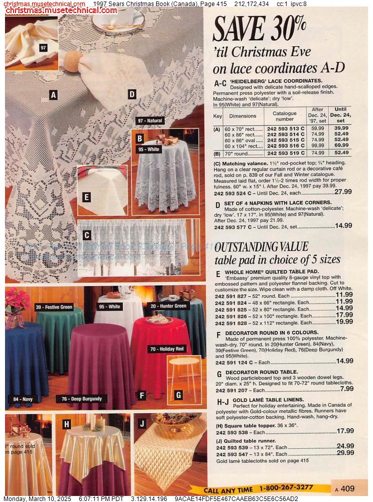 1997 Sears Christmas Book (Canada), Page 415