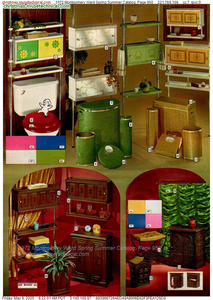 1972 Montgomery Ward Spring Summer Catalog, Page 950
