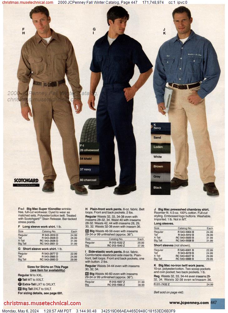 2000 JCPenney Fall Winter Catalog, Page 447