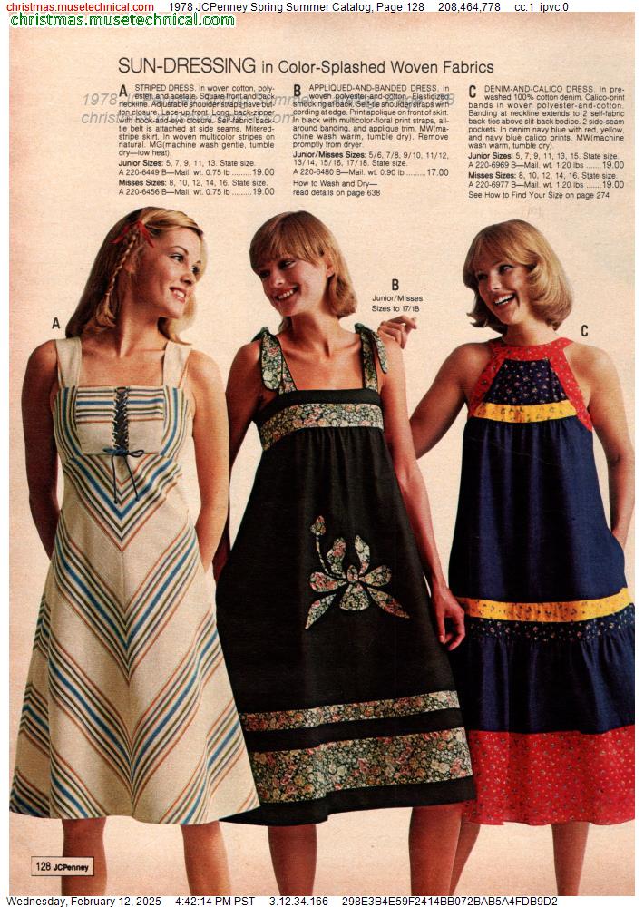 1978 JCPenney Spring Summer Catalog, Page 128