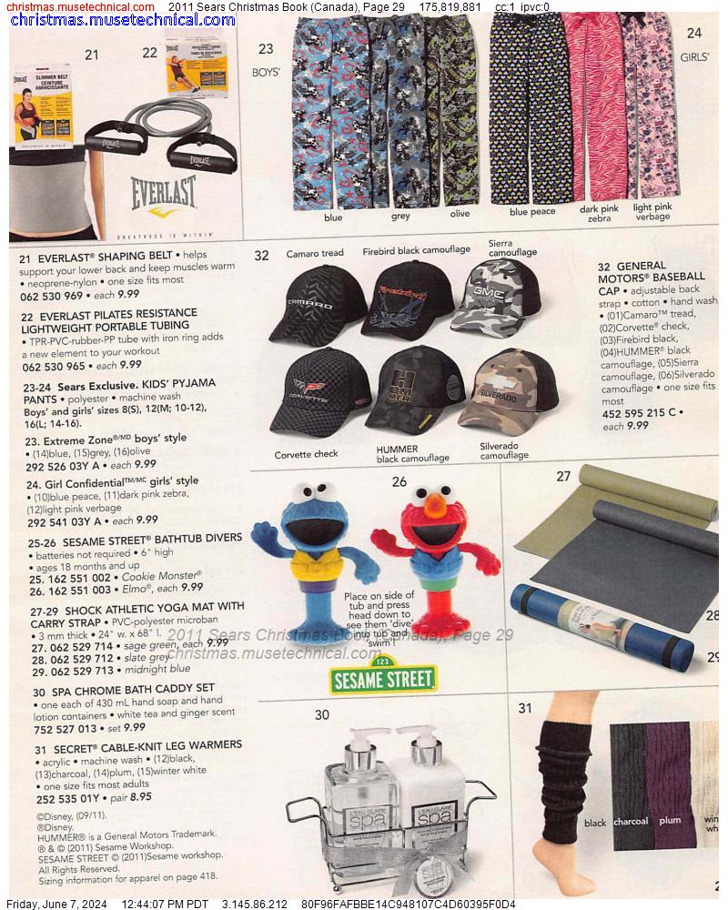 2011 Sears Christmas Book (Canada), Page 29