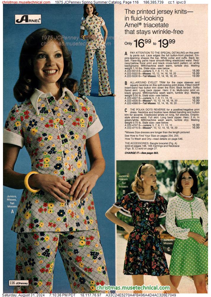 1975 JCPenney Spring Summer Catalog, Page 116