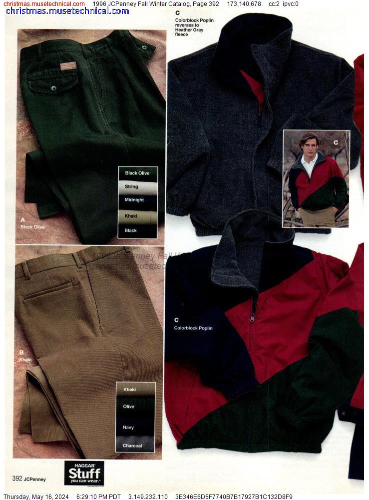 1996 JCPenney Fall Winter Catalog, Page 392