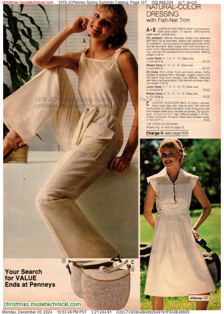 1978 JCPenney Spring Summer Catalog, Page 127