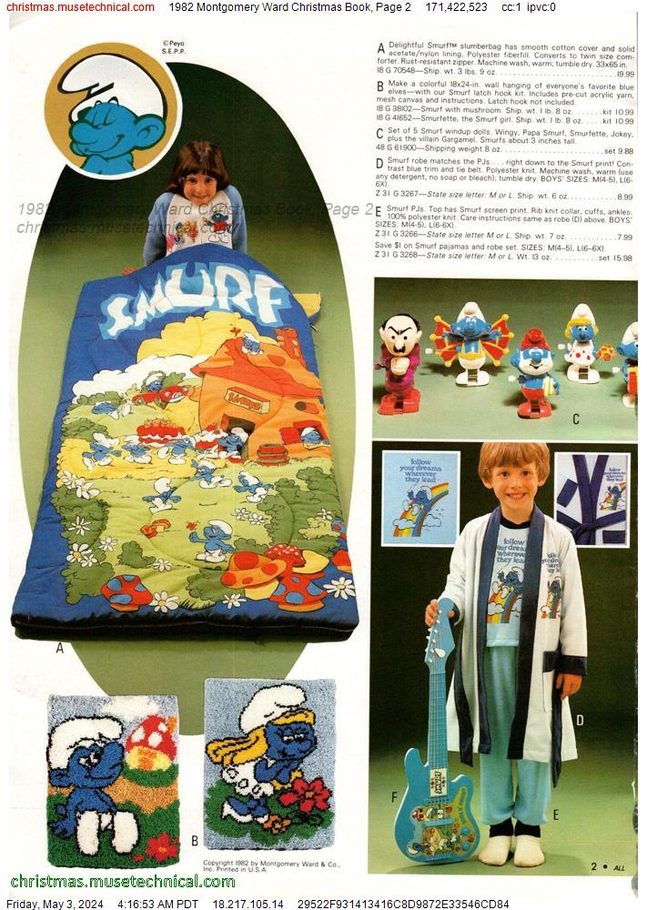 1982 Montgomery Ward Christmas Book, Page 2