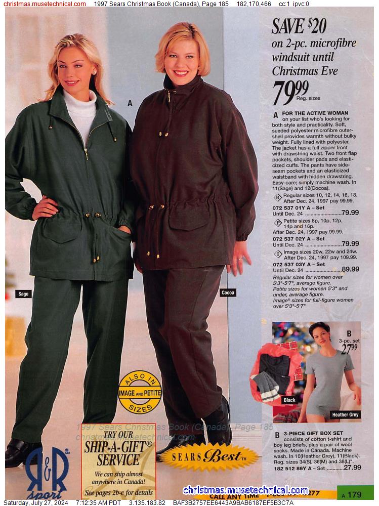 1997 Sears Christmas Book (Canada), Page 185