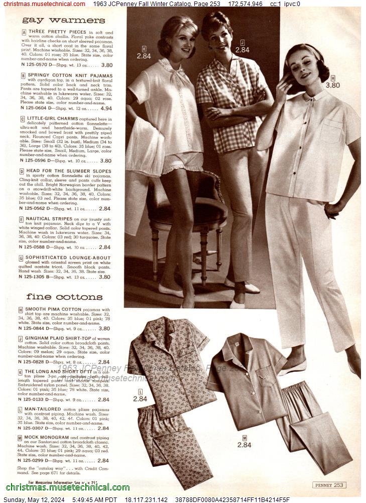 1963 JCPenney Fall Winter Catalog, Page 253
