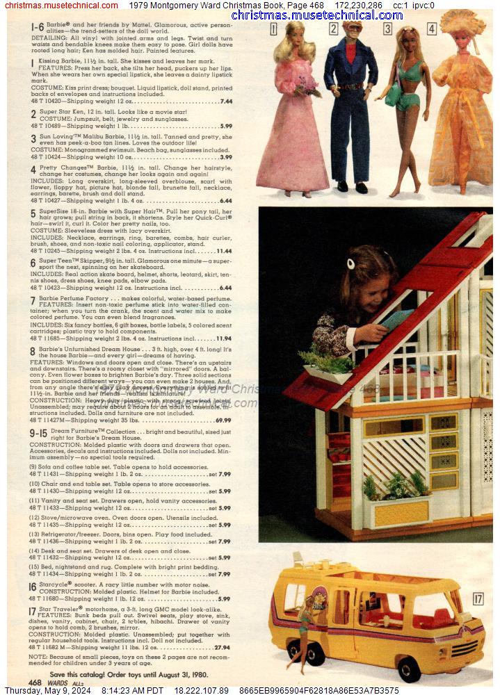 1979 Montgomery Ward Christmas Book, Page 468