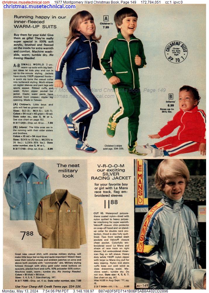 1977 Montgomery Ward Christmas Book, Page 149