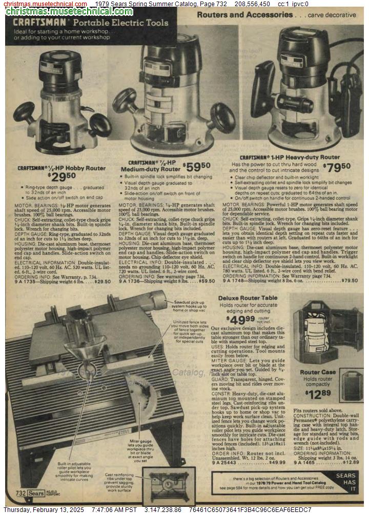 1979 Sears Spring Summer Catalog, Page 732