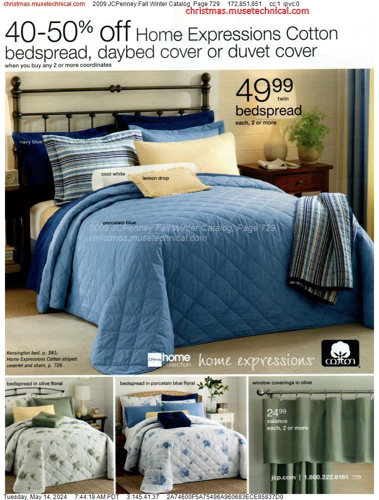 2009 JCPenney Fall Winter Catalog, Page 729