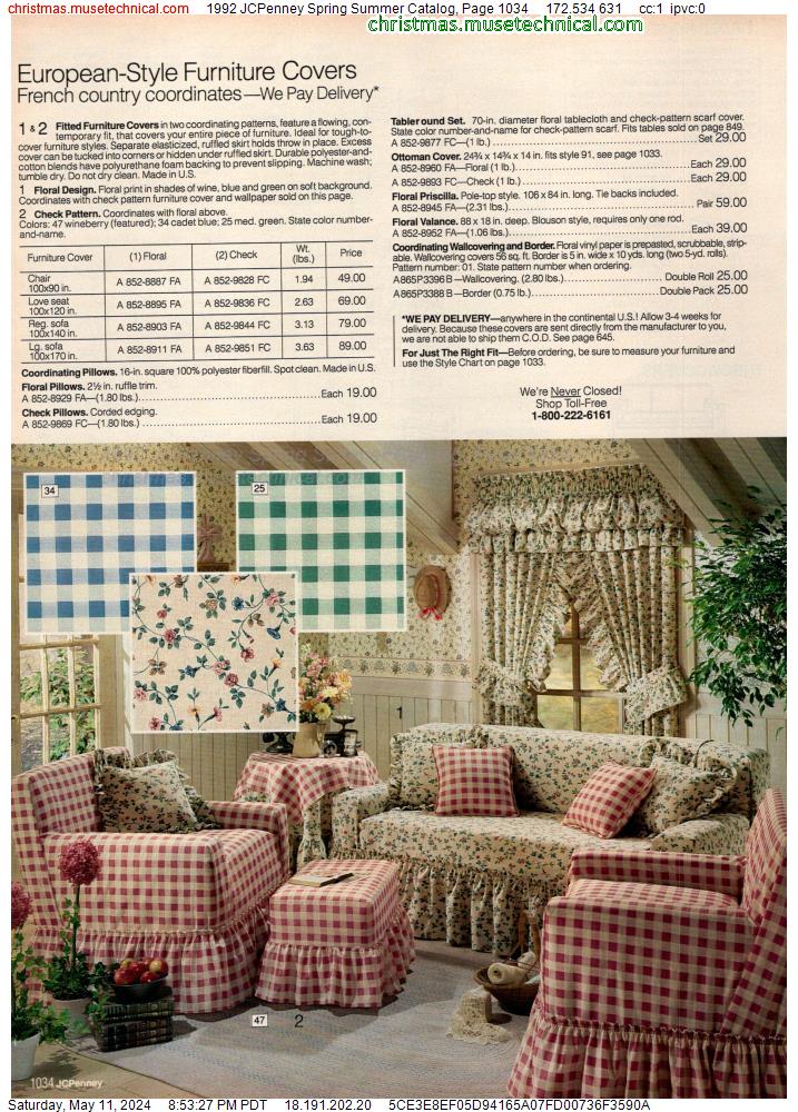 1992 JCPenney Spring Summer Catalog, Page 1034
