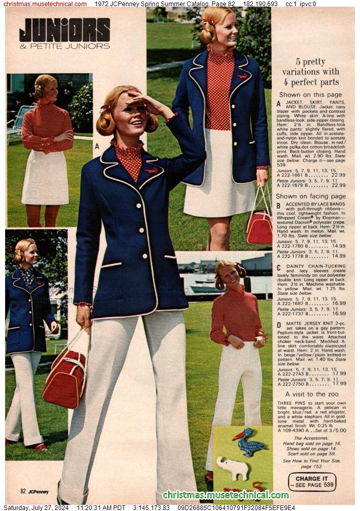 1972 JCPenney Spring Summer Catalog, Page 82