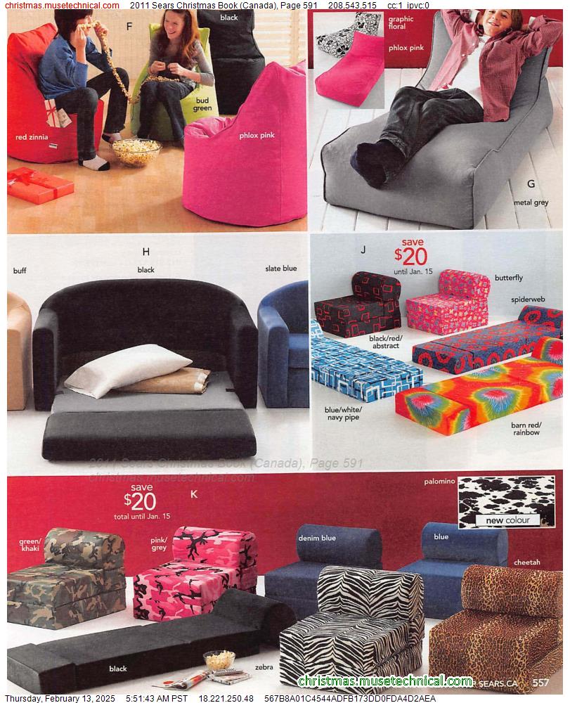 2011 Sears Christmas Book (Canada), Page 591