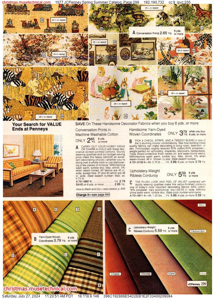 1977 JCPenney Spring Summer Catalog, Page 299