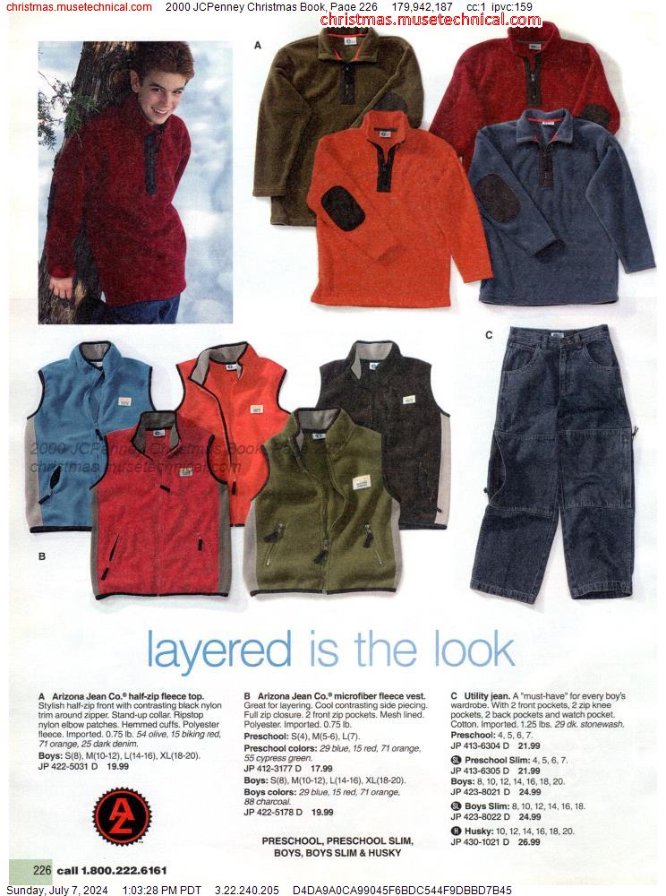 2000 JCPenney Christmas Book, Page 226